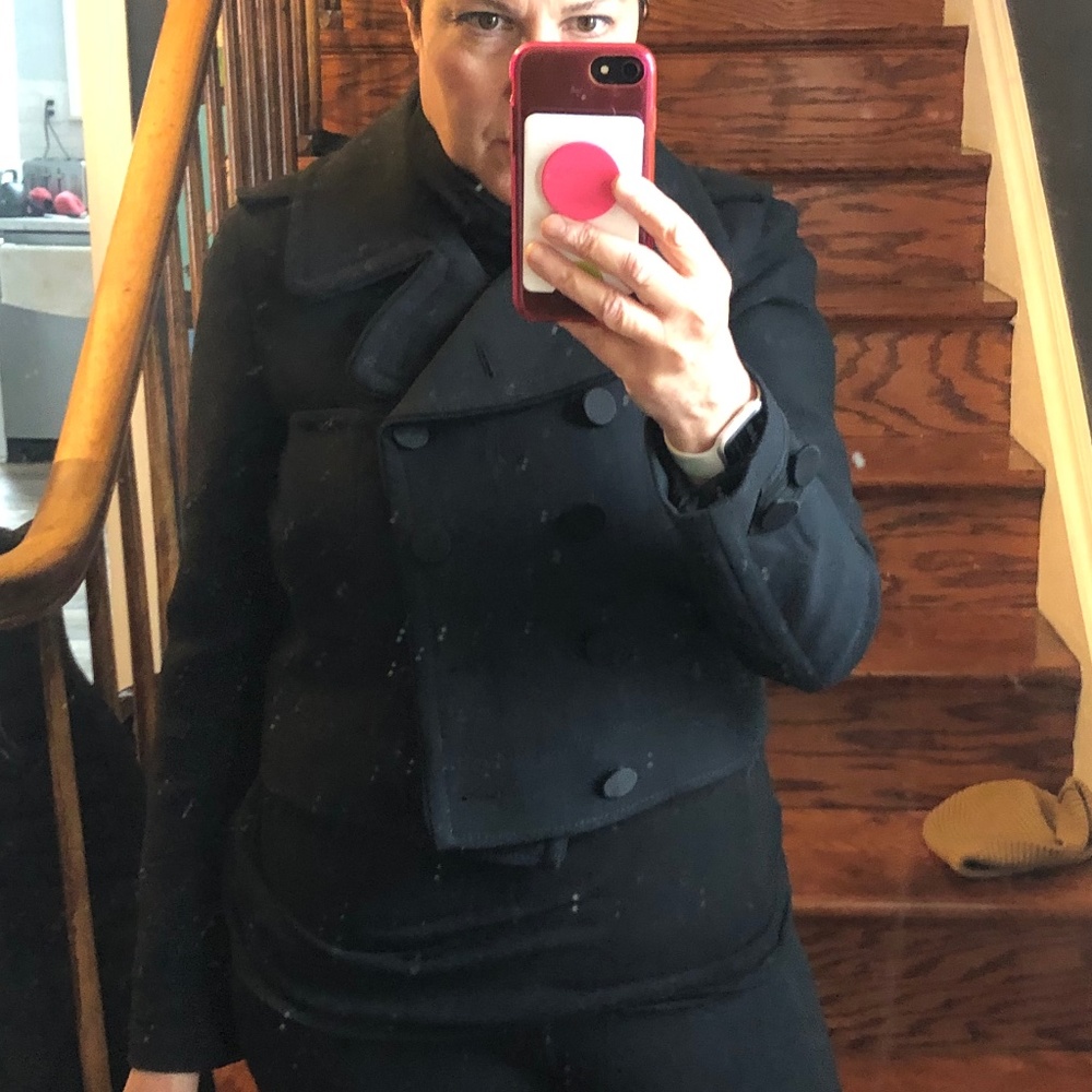 Zara Cropped Military Style Jacket/EUC/Size L